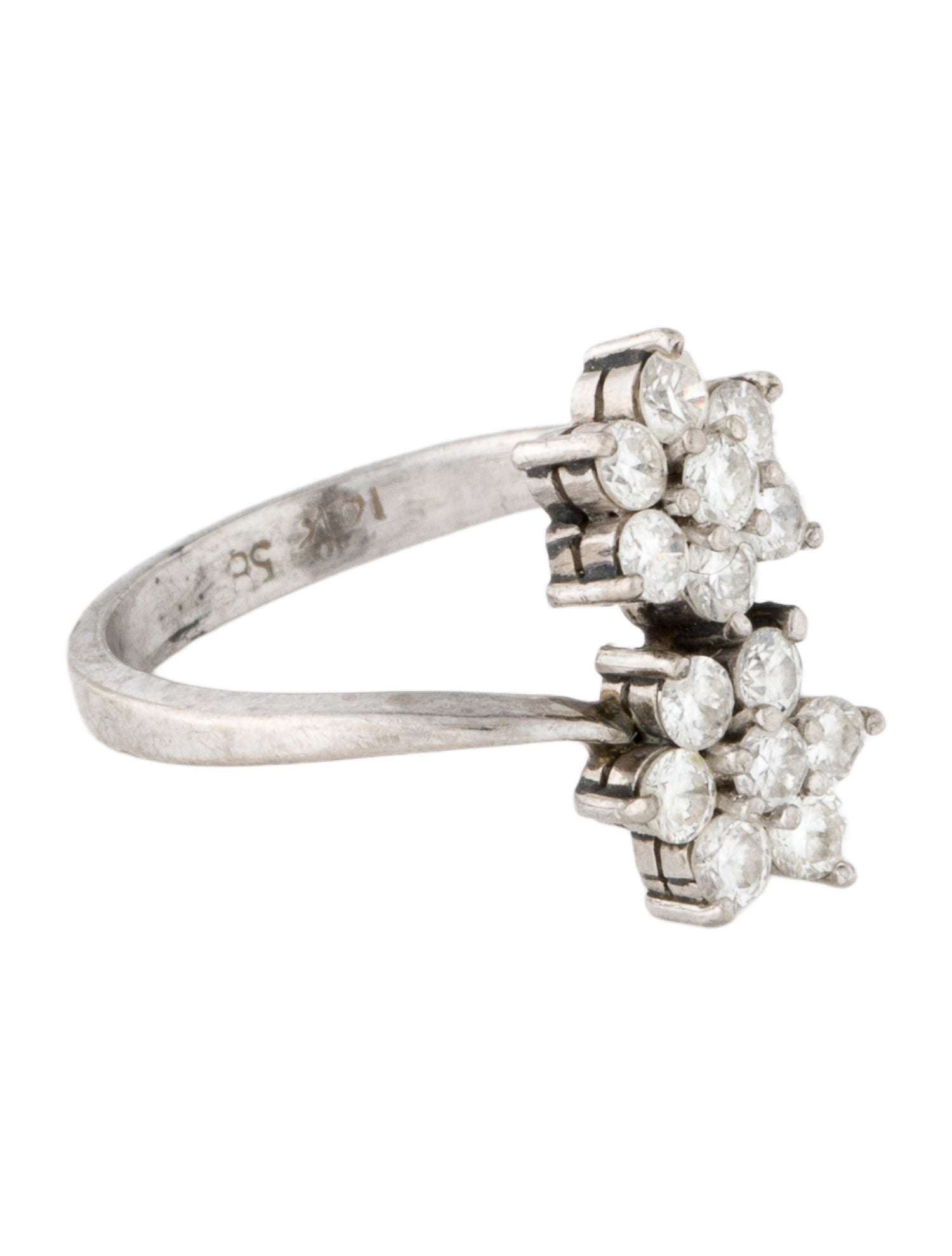 Ring 14K Diamond Cocktail