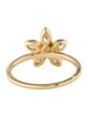Ring 14K Diamond Flower Cocktail Ring