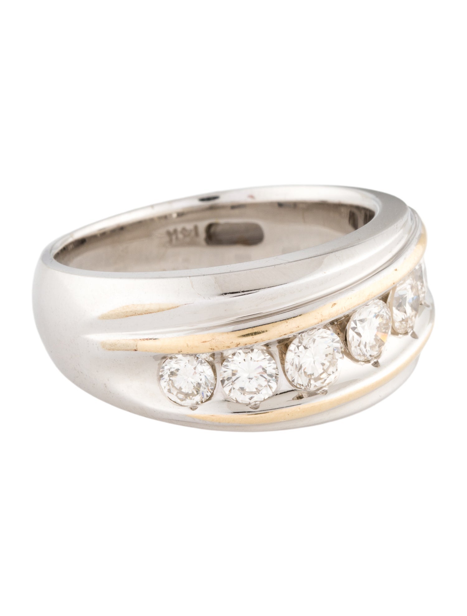 Ring 14K 1.39ctw Diamond Band