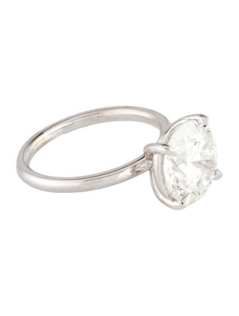 Engagement Ring 4.00ctw Lab-Grown Diamond Solitaire Engagement Ring