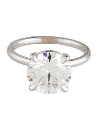 Engagement Ring 4.00ctw Lab-Grown Diamond Solitaire Engagement Ring