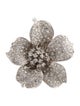 Ring 18K 2.60ctw Diamond Flower Cocktail Ring