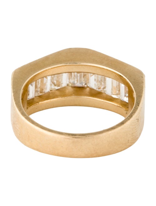 Ring 14K 1.55ctw Diamond Pyramid Band