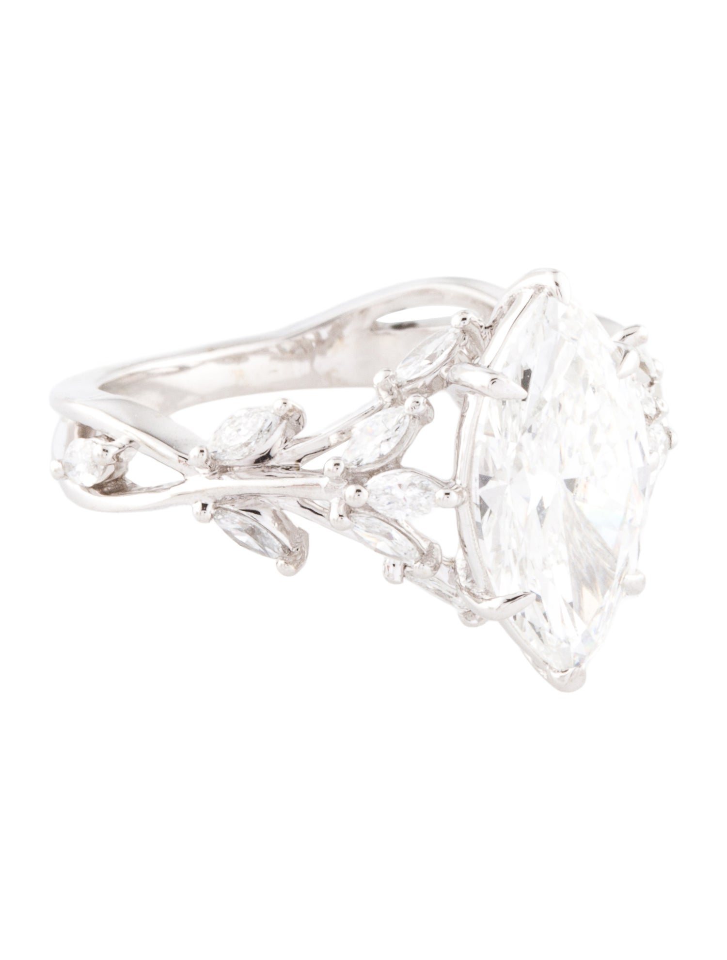 Engagement Ring 2.08ct Lab-Grown Diamond