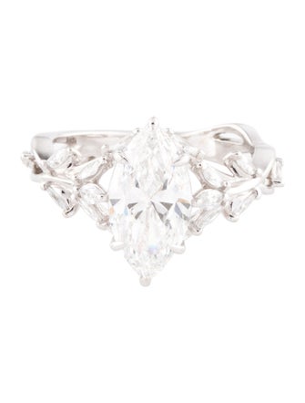 Engagement Ring 2.08ct Lab-Grown Diamond Engagement Ring