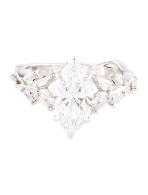 Engagement Ring 2.08ct Lab-Grown Diamond Engagement Ring