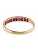 Ring 14K Ruby Band