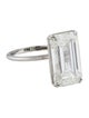 Ring Platinum 10.11ct Lab-Grown Diamond Engagement Ring