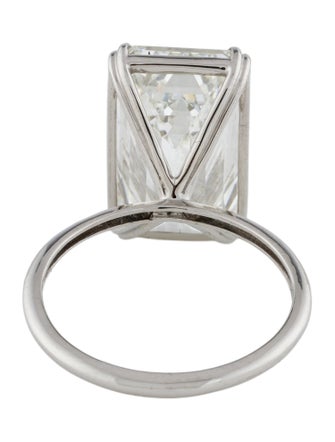 Ring Platinum 10.11ct Lab-Grown Diamond Engagement Ring