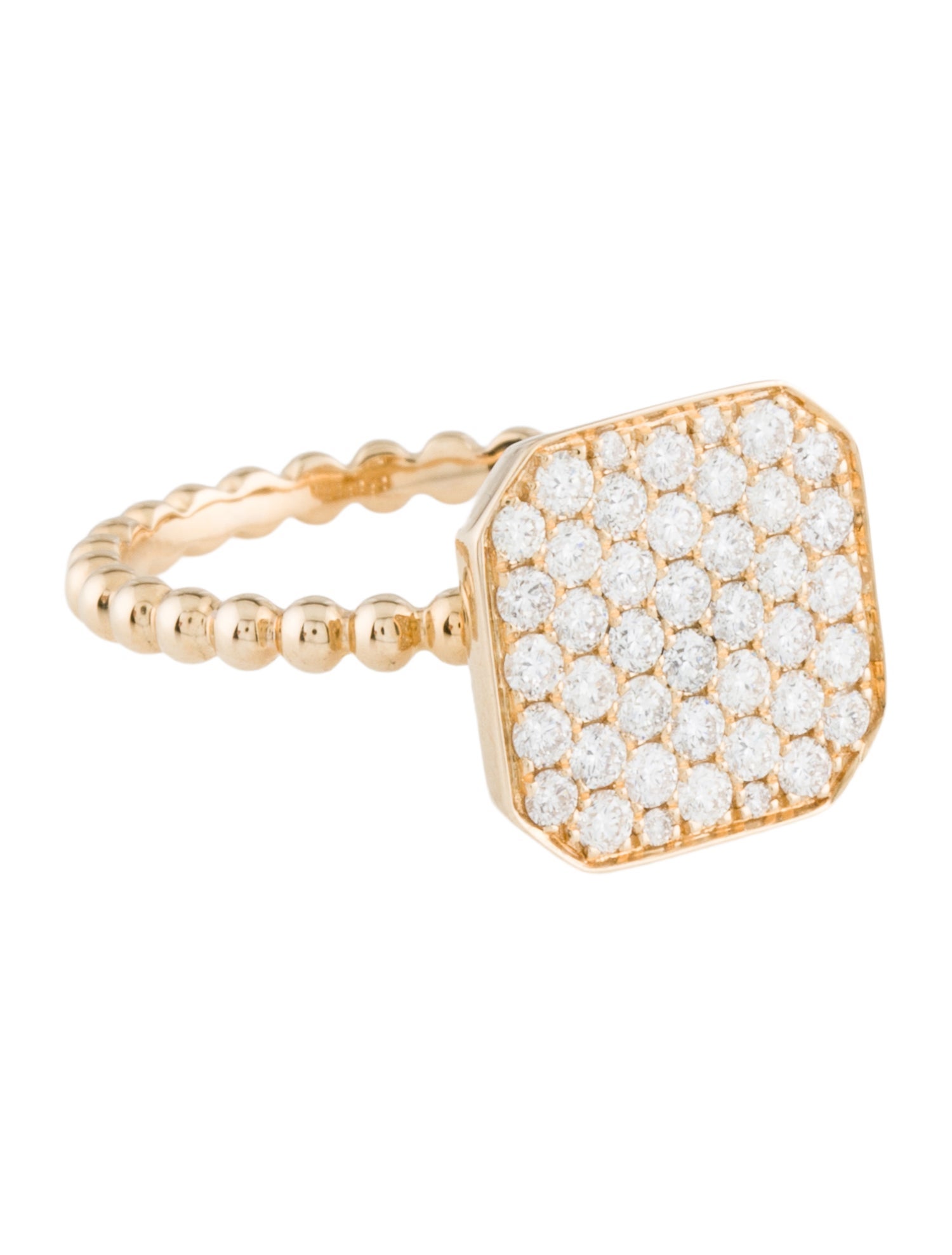 Ring 14K Diamond Cocktail