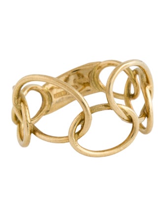 Ring 18K Link Ring