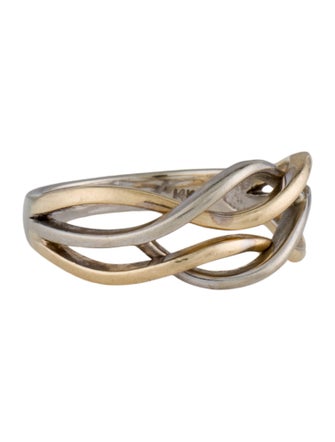 Ring 14K Woven Ring