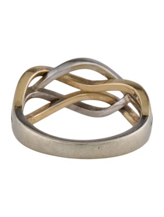 Ring 14K Woven Ring