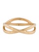 Ring 14K Cross-Over Band Ring