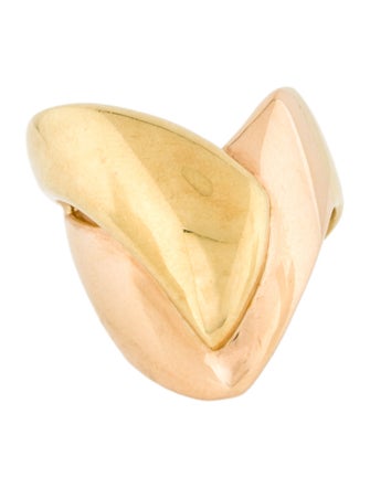 Ring 18K Wide Statement Ring