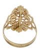 Ring 10K Openwork Cocktail Ring
