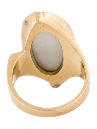 Ring 14K Mabé Pearl Cocktail Ring