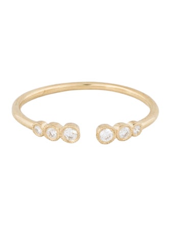 Ring 14K Diamond Open Band