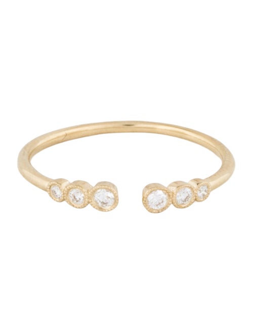 Ring 14K Diamond Open Band