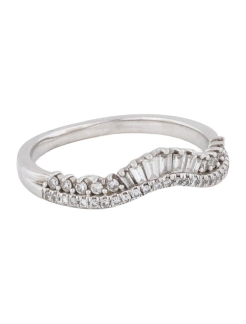 Ring 14K Diamond Contour Cocktail Ring