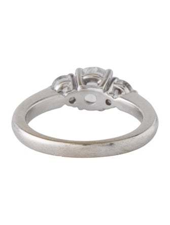 Ring 14K Sapphire Three Stone Cocktail Ring