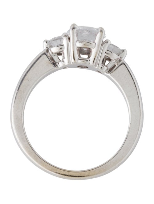 Ring 14K Sapphire Three Stone Cocktail Ring