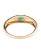 Ring 14K Emerald & Diamond Ring