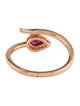 Ring 18K Ruby & Diamond Band