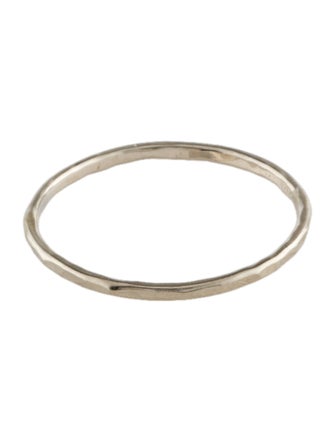 Ring 14K Hammered Thin Band
