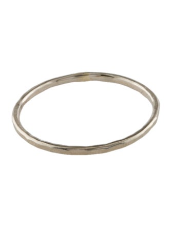 Ring 14K Hammered Thin Band