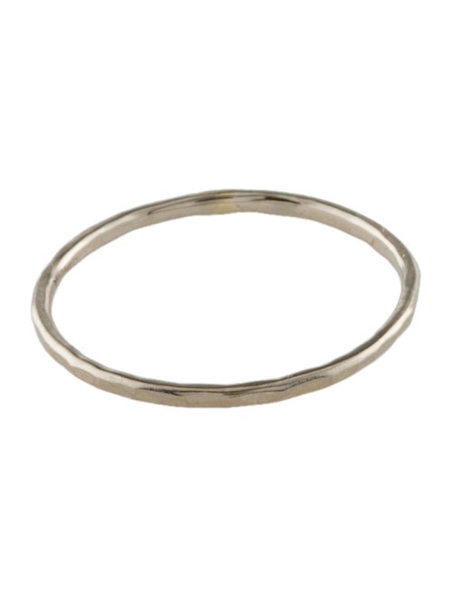 Ring 14K Hammered Thin Band