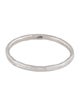 Ring Platinum Hammered Stacking Band
