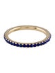 Ring 14K Lapis Lazuli Eternity Band