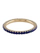 Ring 14K Lapis Lazuli Eternity Band