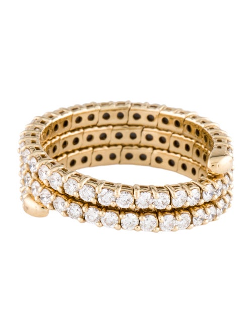 Ring 14K 1.65ctw Diamond Flexible Coil Ring