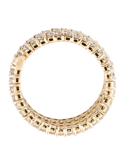 Ring 14K 1.65ctw Diamond Flexible Coil Ring