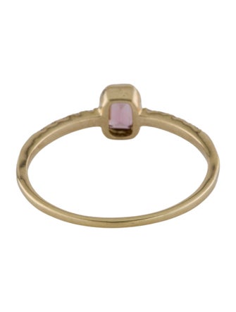 Ring 14K Tourmaline & Diamond Cocktail Ring
