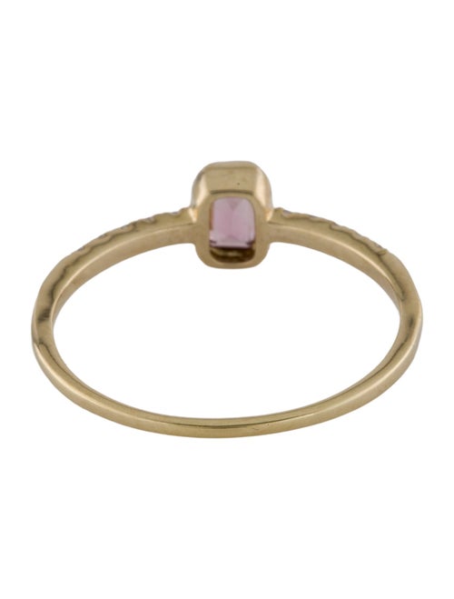 Ring 14K Tourmaline & Diamond Cocktail Ring