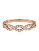 Ring 14K Diamond Twist Band