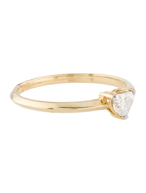 Ring 14K Diamond Solitaire Ring