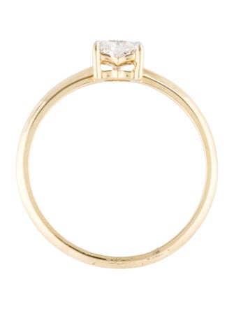 Ring 14K Diamond Solitaire Ring