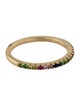 Ring 14K Rainbow Sapphire Band
