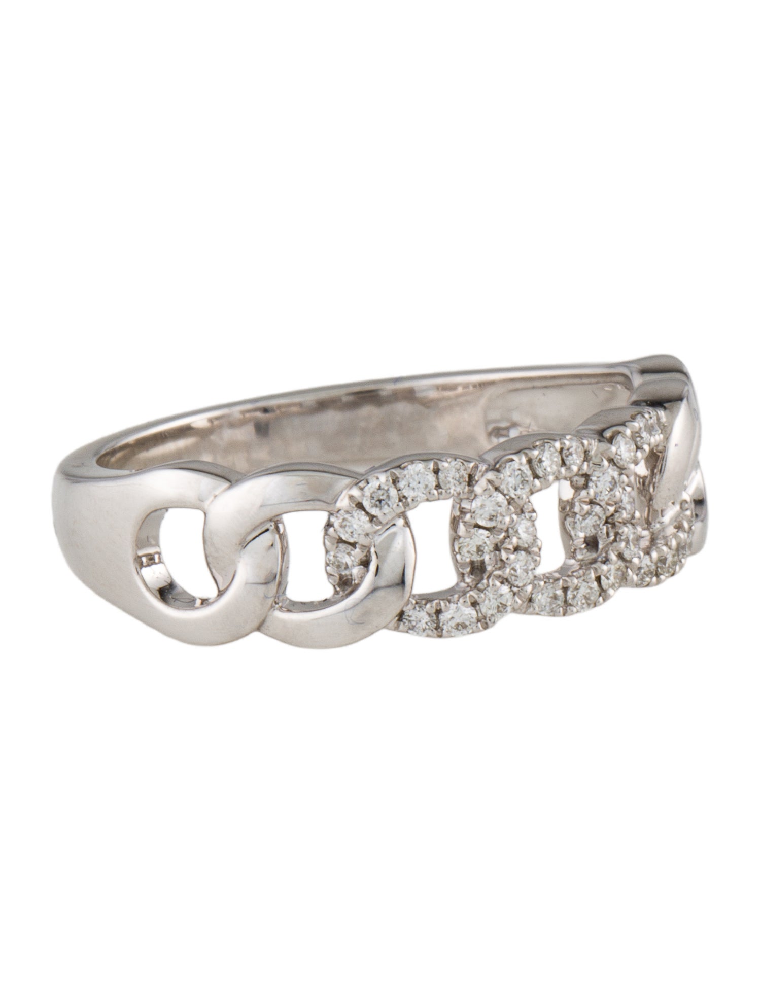 Ring 18K Diamond Link