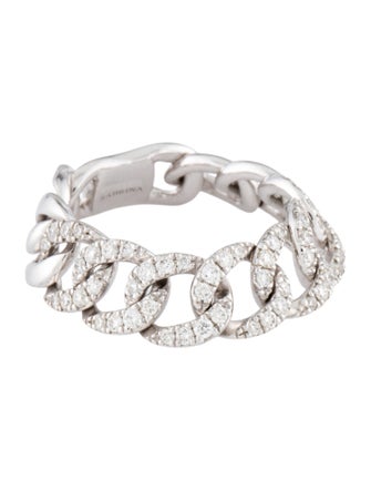 Ring 14K Diamond Link Ring
