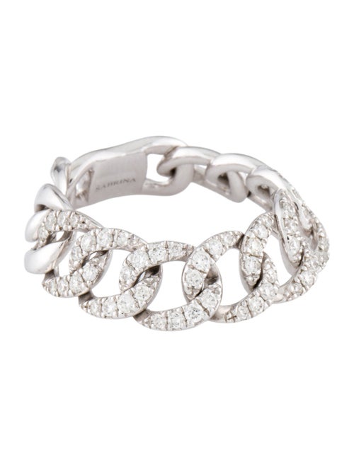 Ring 14K Diamond Link Ring
