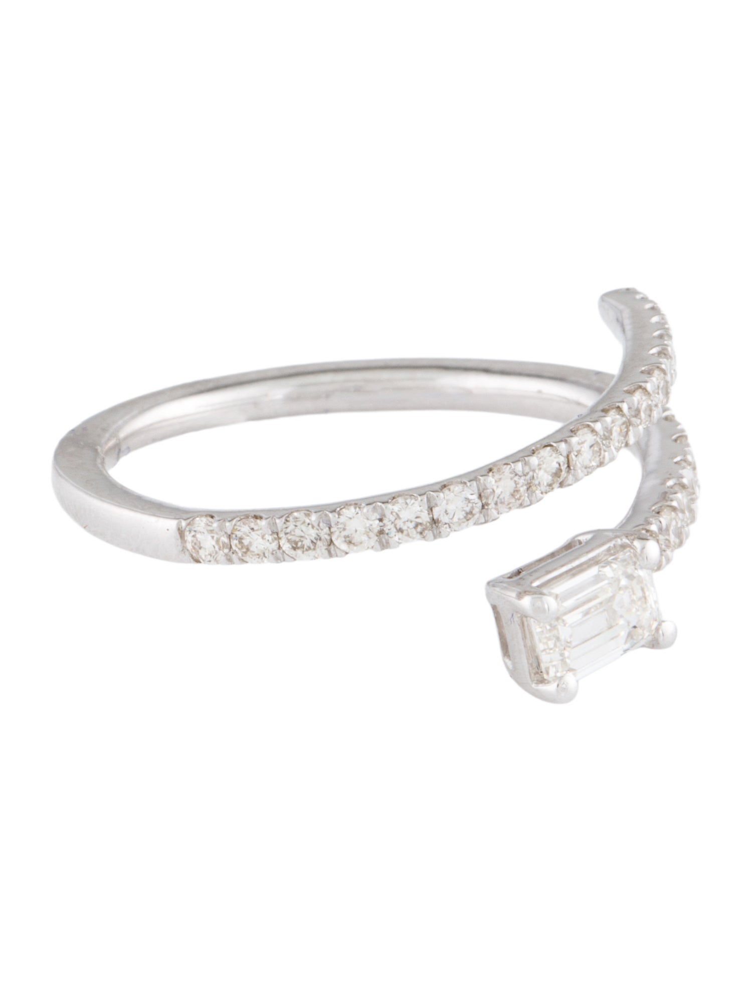 Ring 14K Diamond Wrap Ring