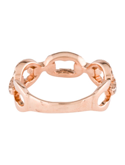 Ring 14K Diamond Link Ring