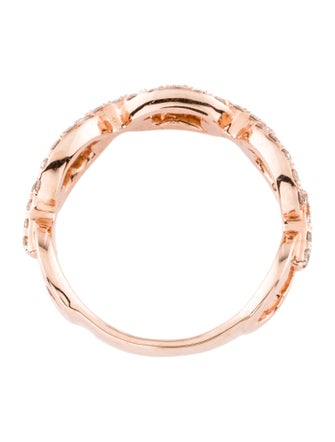 Ring 14K Diamond Link Ring