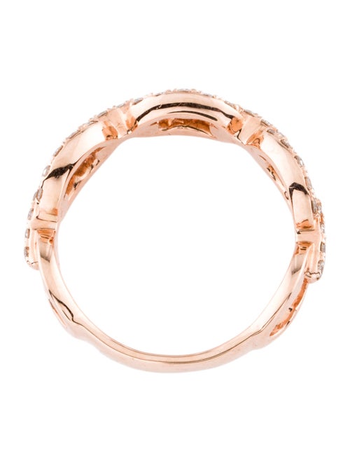 Ring 14K Diamond Link Ring