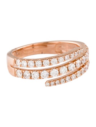 Ring 14K Diamond Wrap Ring